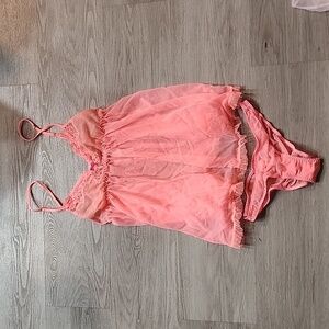 Victoria's secret lingerie slip panty size s nwt